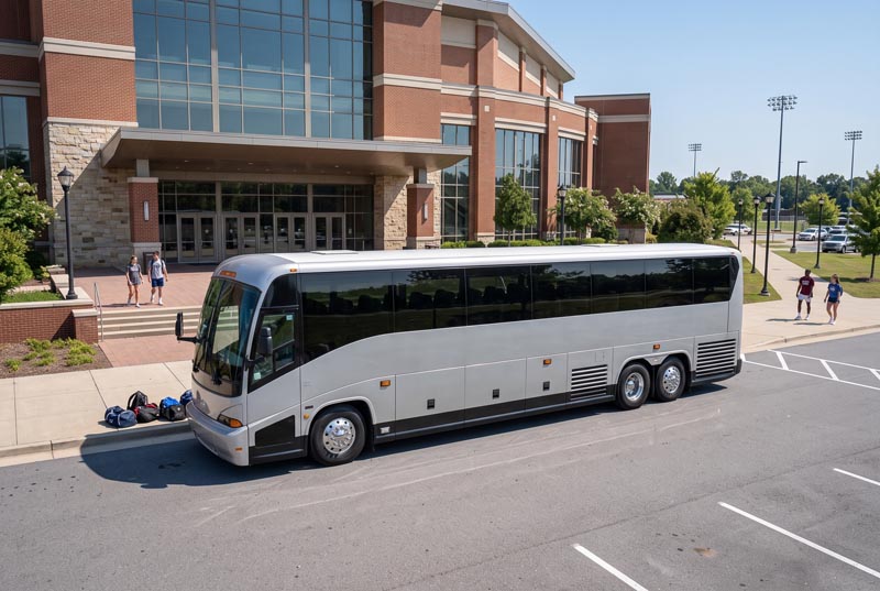 Sports Team Charter Bus Rentals in Palm Bay, FL